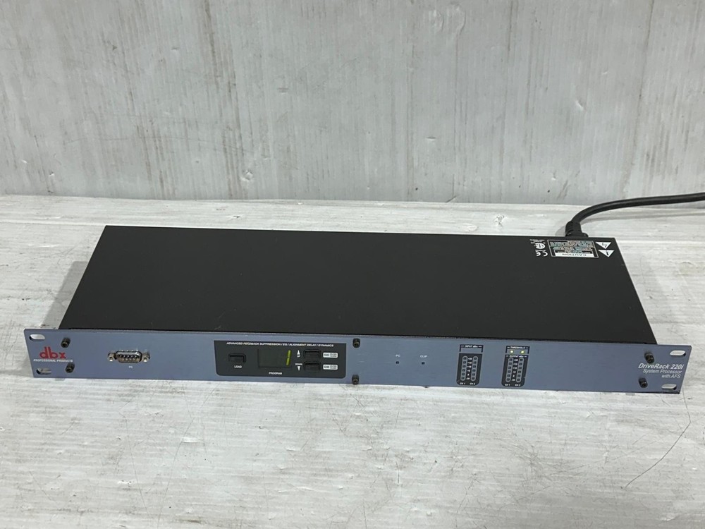 DBX Drive Rack 220i System Processor With AFS #5146 (One) THS