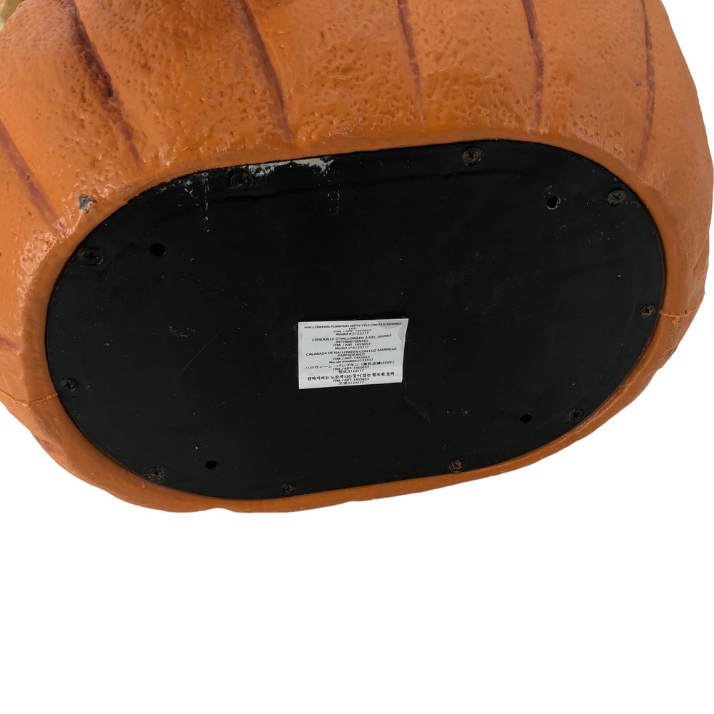 20" Halloween Motion Sensor Activated Jack O Lantern Pumpkin w/Led Lights Costco