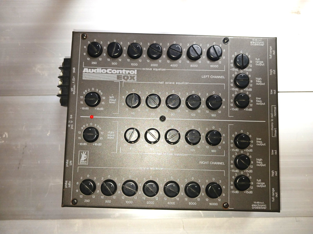 Audio Control EQX (1ST GEN) 1/2 & 1 Octave Auto Equalizer-GENTLY USED !