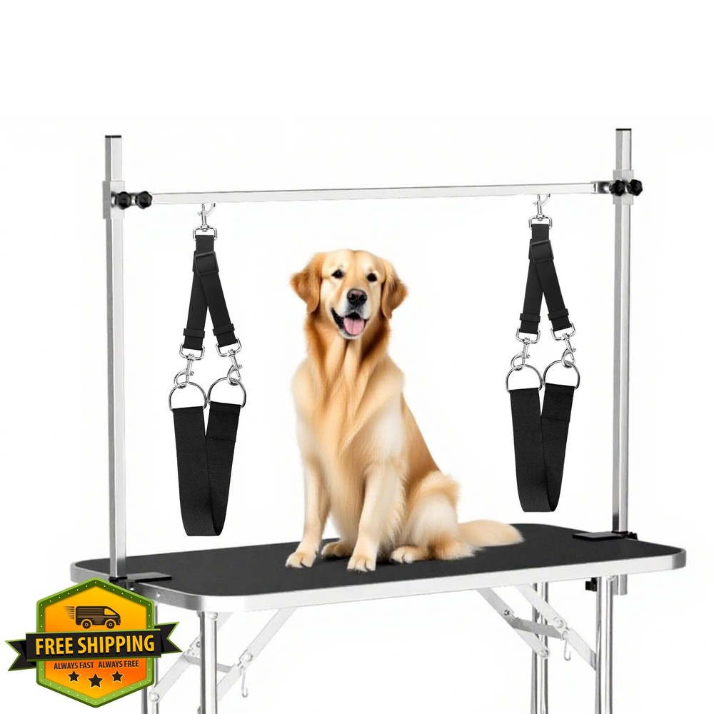 Dog Grooming Belly Strap Bathing Tether Loop Noose Stand Strap