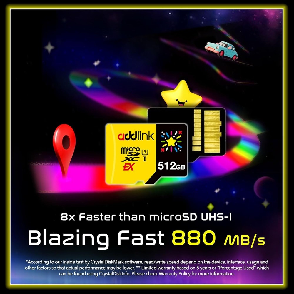 512GB Gaming microSD Express Card for Nintendo-Switch 2