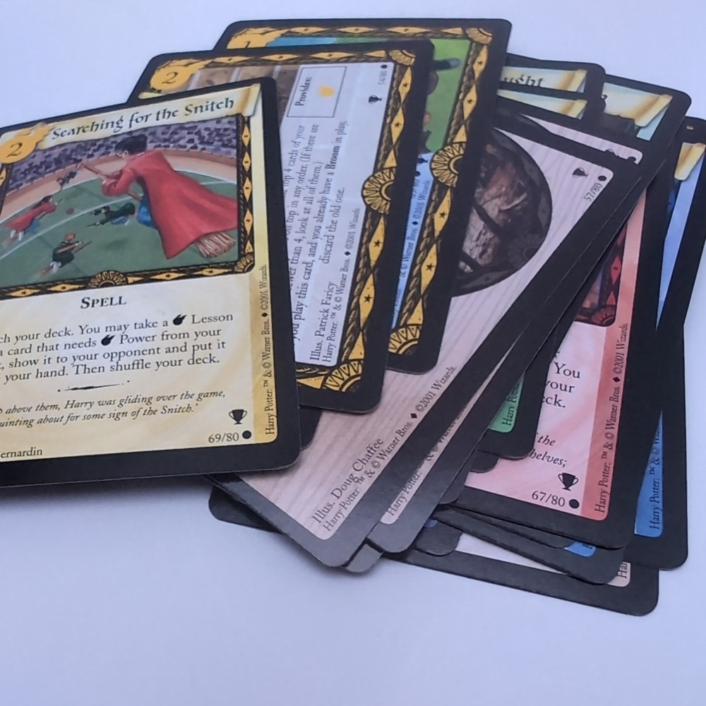 FULL COMMON SET: Harry Potter TCG QUIDDITCH CUP SET