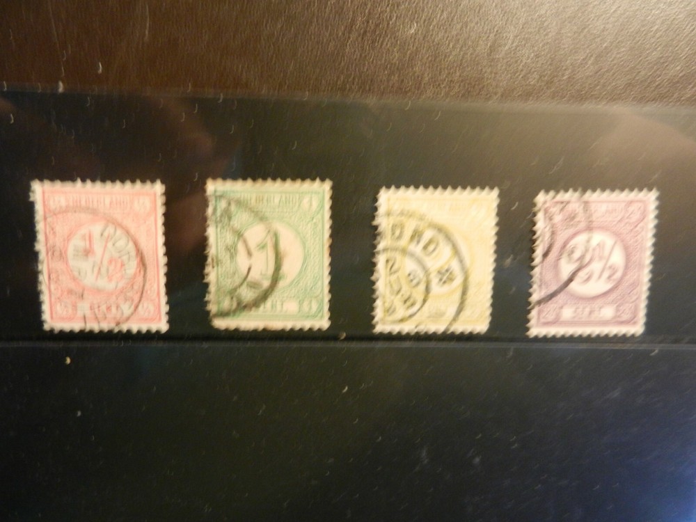 *NETHERLANDS* #34-37 USED
