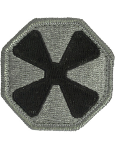 US ARMY 8th ARMY PATCH ACU CAMO UNIFORM SHIRT