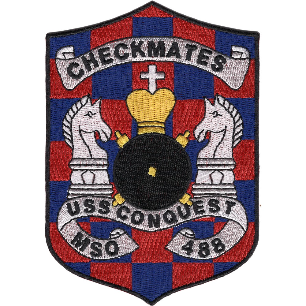 MSO-488 USS Conquest Patch