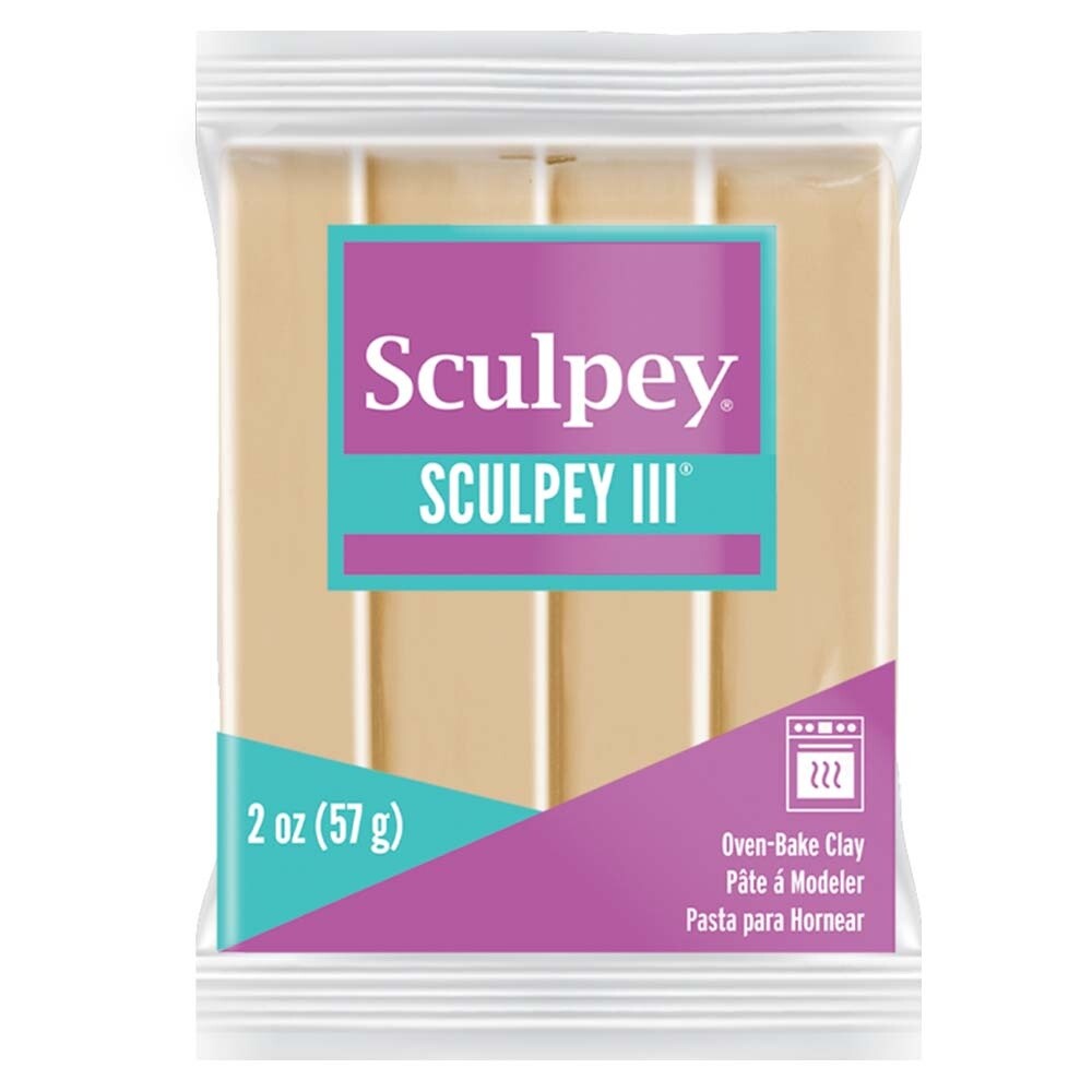 Sculpey III Polymer Clay 2oz Tan