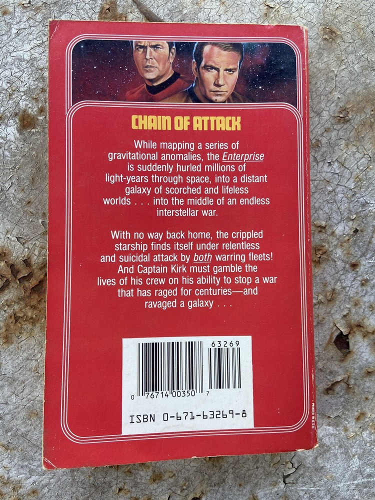 Star Trek Paperback Lot
