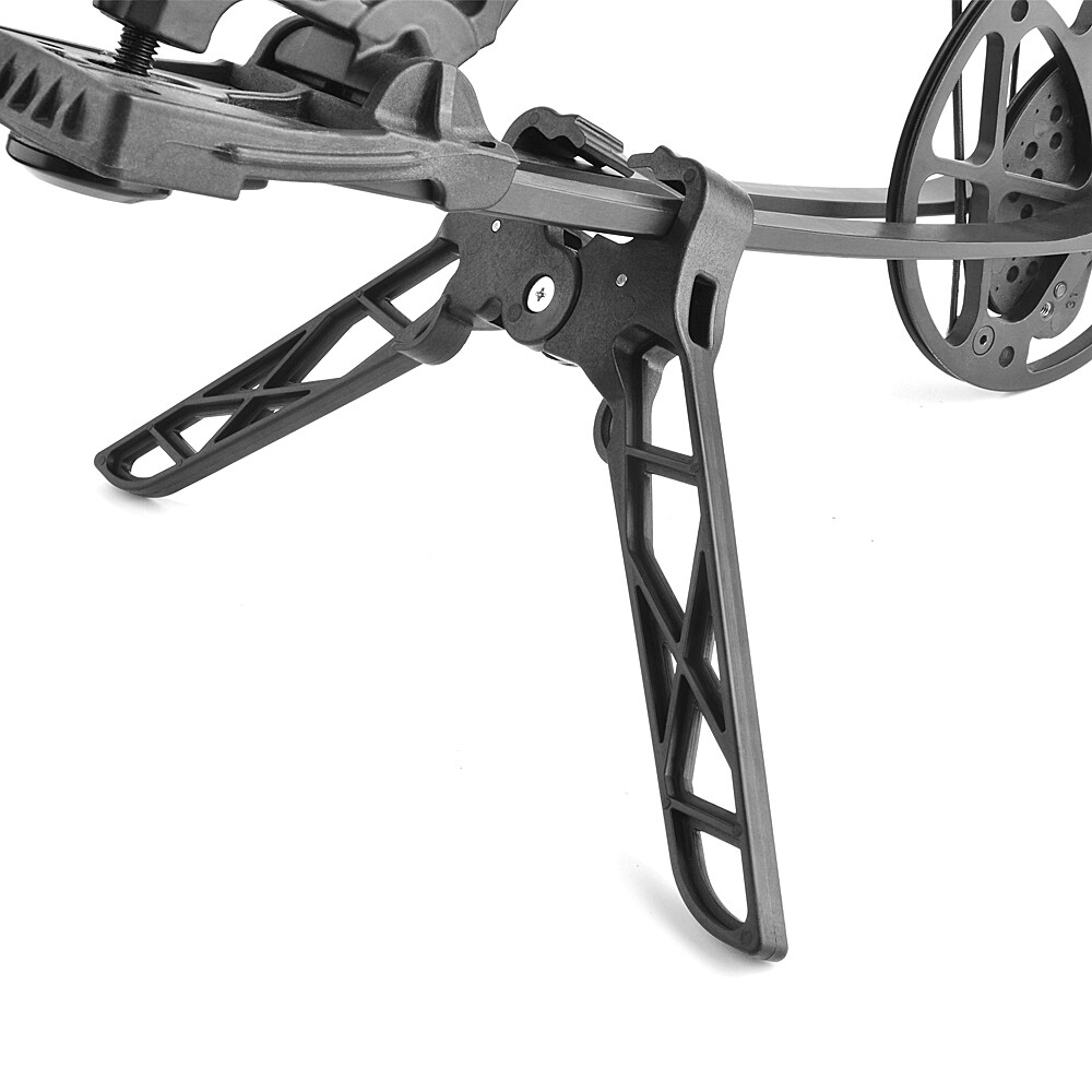 Archery Compound Bow Stand Holder Kick Rack Legs Bracket Bow Support Shooting