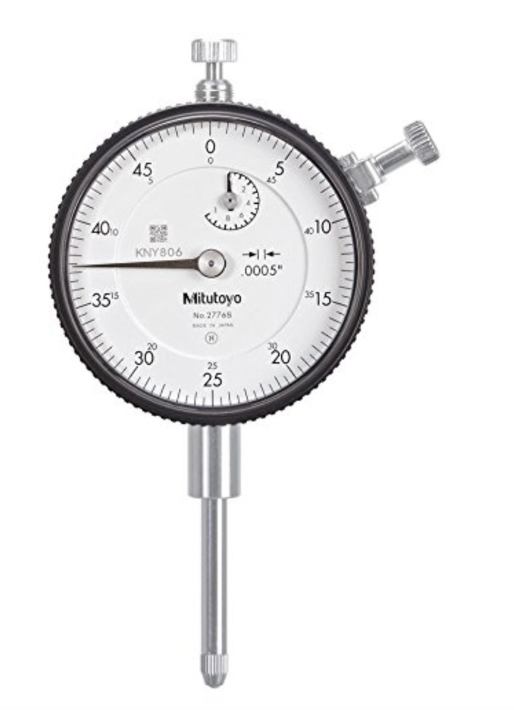 Mitutoyo 2776S Dial Indicator 0-1" Range .0005" Resolution