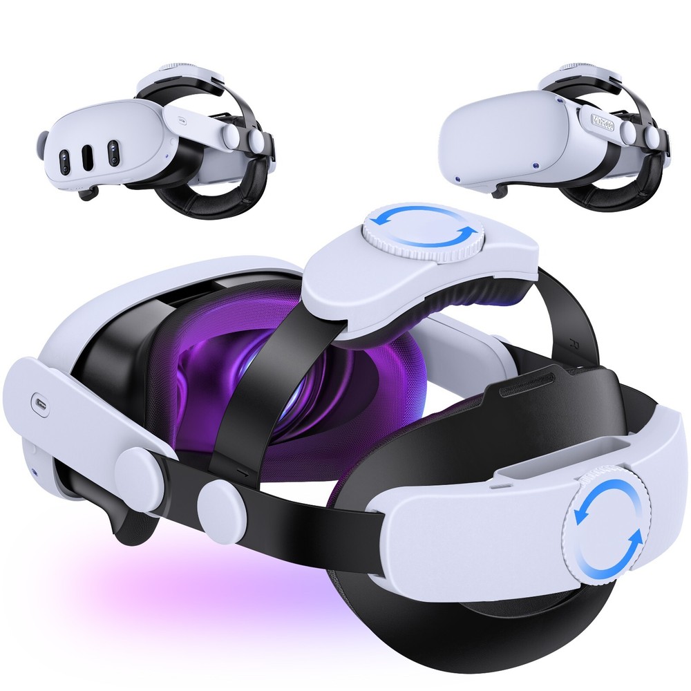 VR Headset Strap For Meta Quest 3/Quest 2 Accessories,Elite Strap Replacement US