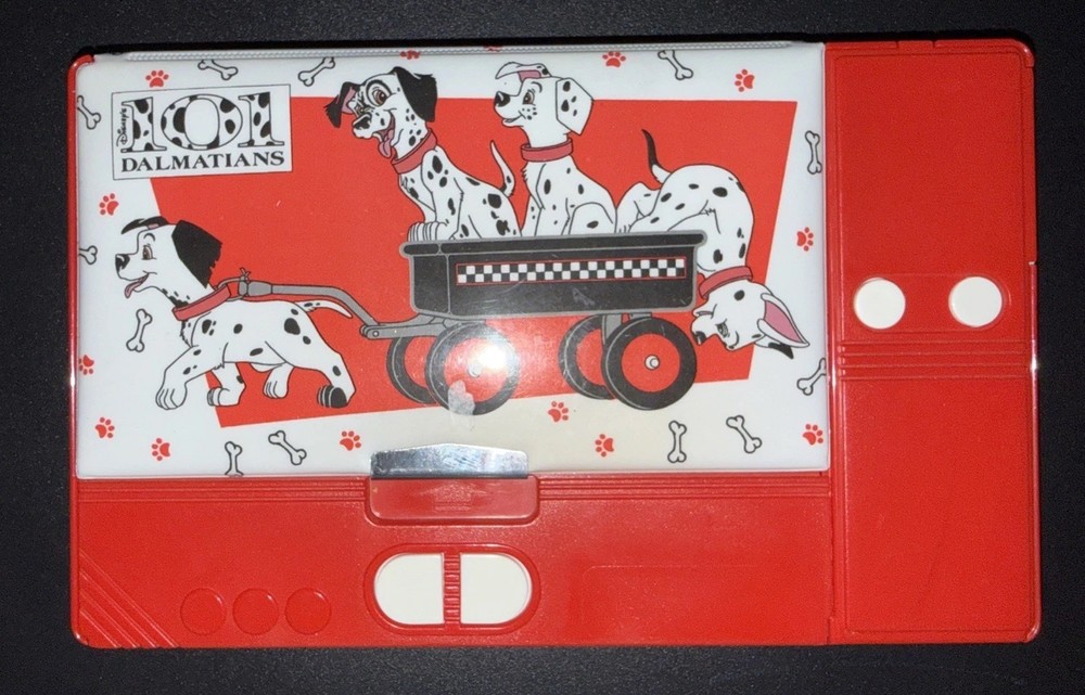 VTG 101 DALMATIONS MULTI-FUNCTION PENCIL CASE RARE 90’s STATIONARY BOX