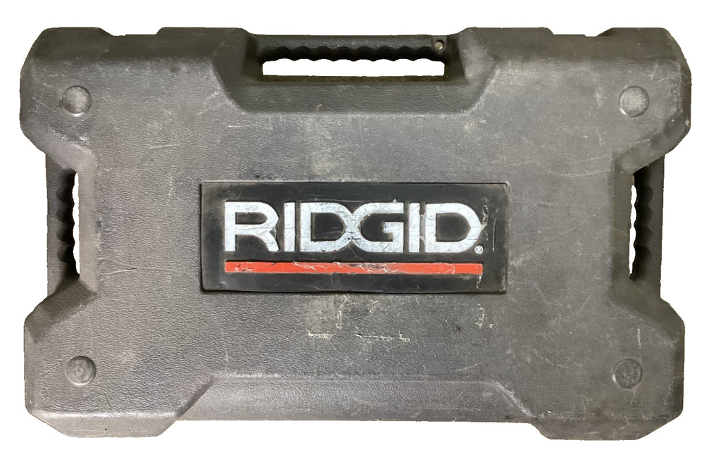 Ridgid RP 210 Press Tool Kit 4 PEX Jaws USED