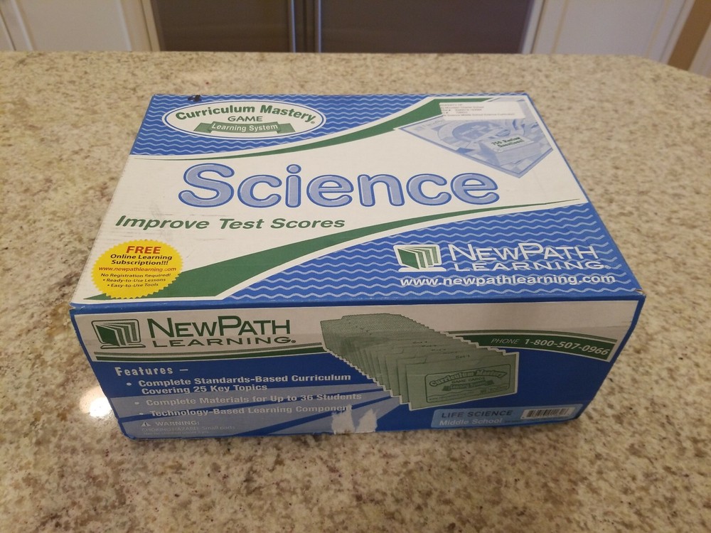 New Path Learning Mastery Game Life Science Middle School