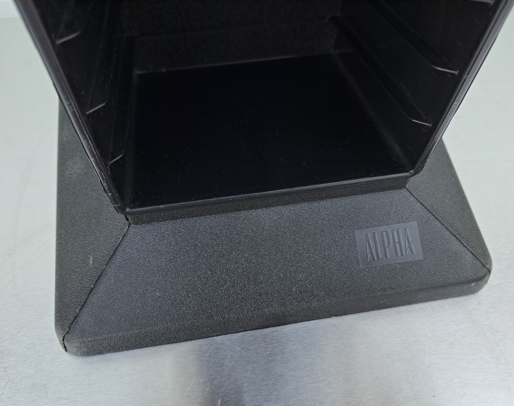 ALPHA Black 60 Capacity CD Storage Display Tower