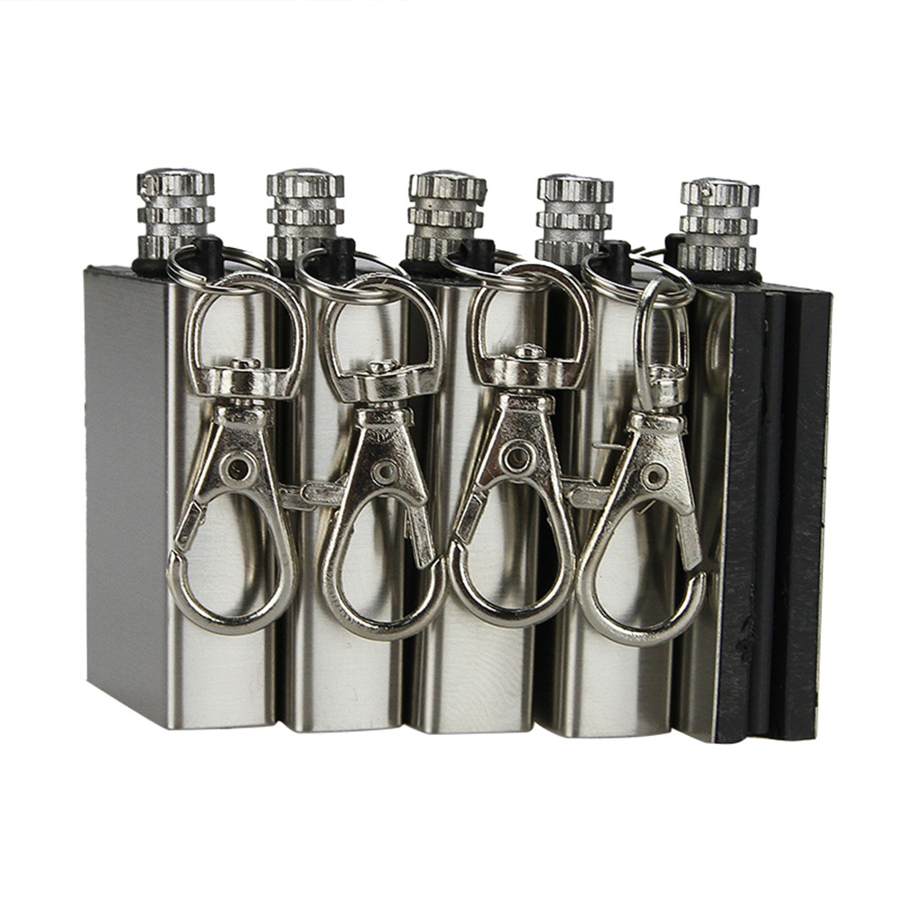 5X Survival Camping Emergency Fire Starter Permanent Metal Match Striker Lighter