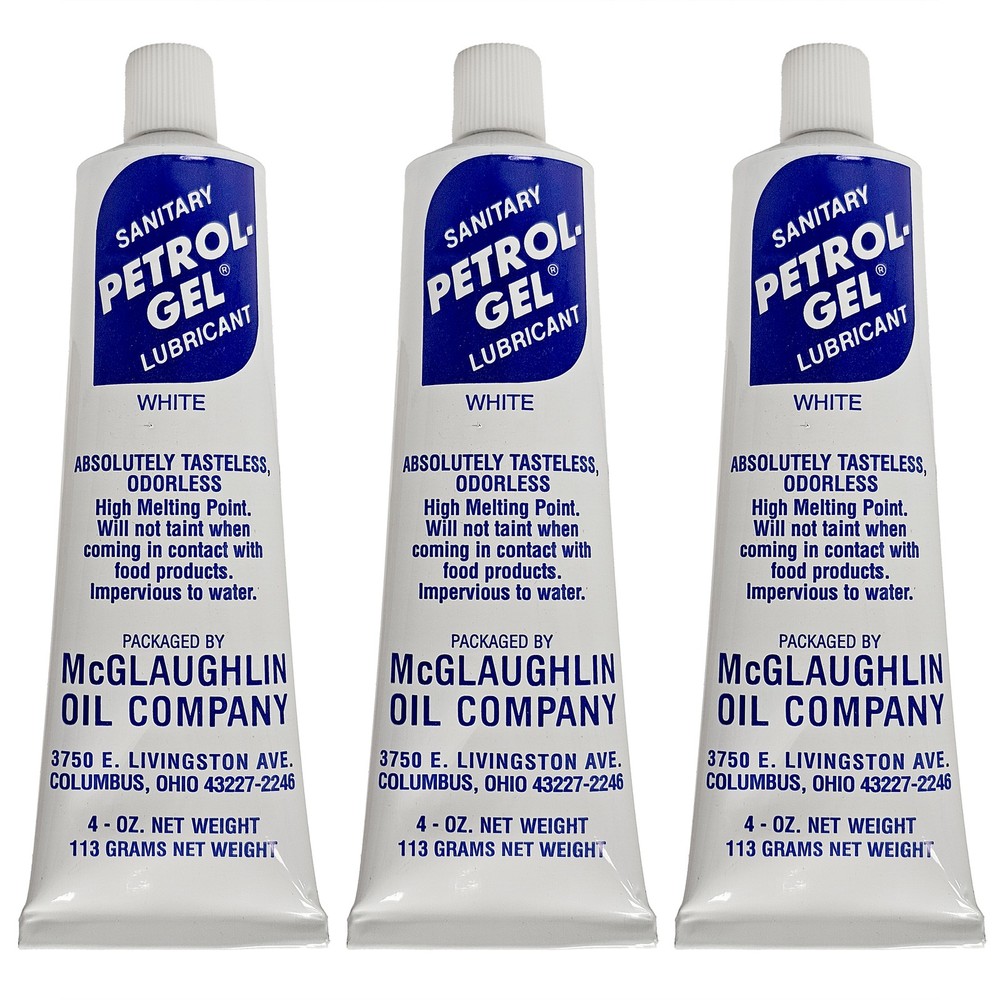 Home Brew Ohio Bundle of 3-4oz Tubes Of Petro-Gel Food Grade Equipment