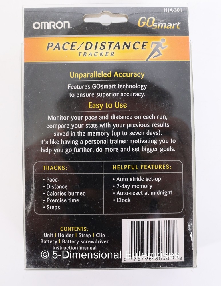 Omron Go Smart Pace/Distance Tracker HJA-301