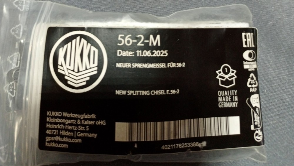 Kukko 56-2-M Splitting Chisel