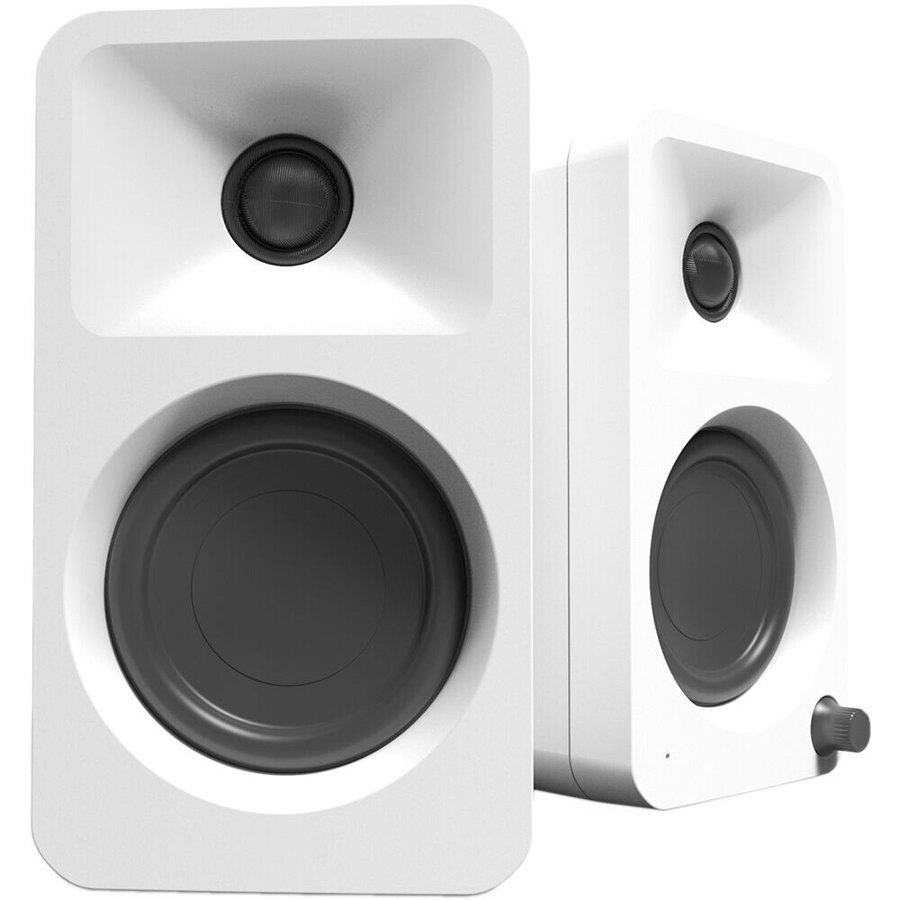 Kanto Living ORA 2-Way Active Wireless Reference Desktop Speakers (Pair) - White