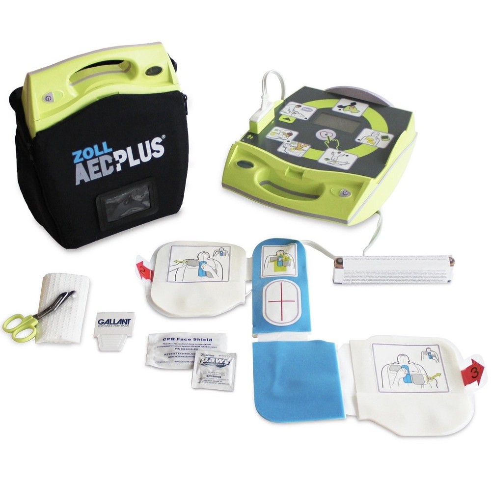 ZOLL AED Plus – Complete AED Package (Fully Equipped & Ready to Use)