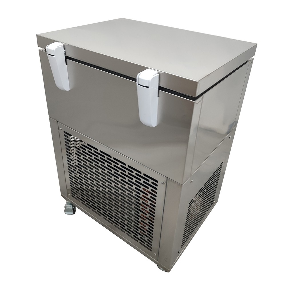 Automatic 6 Buckets Snow Ice Machine Cylindrical Ice Block Making Machine Ice B