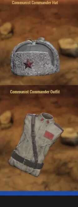 (Xbox) Communist Commander Hat and Outfit Bundle - Rare Apparel