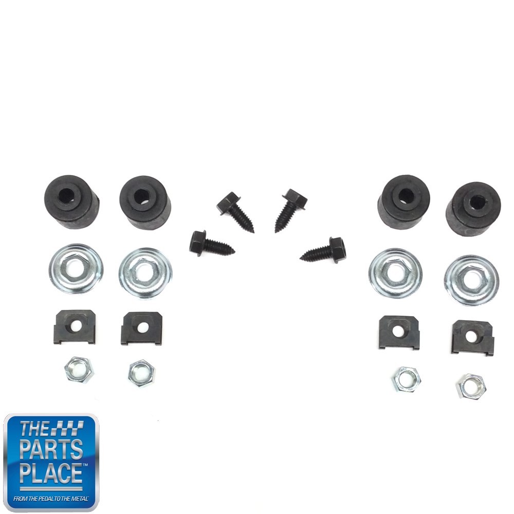 64-81 Front Shock Mounting Kit Includes Upper And Lower Hardware To Mount Shocks