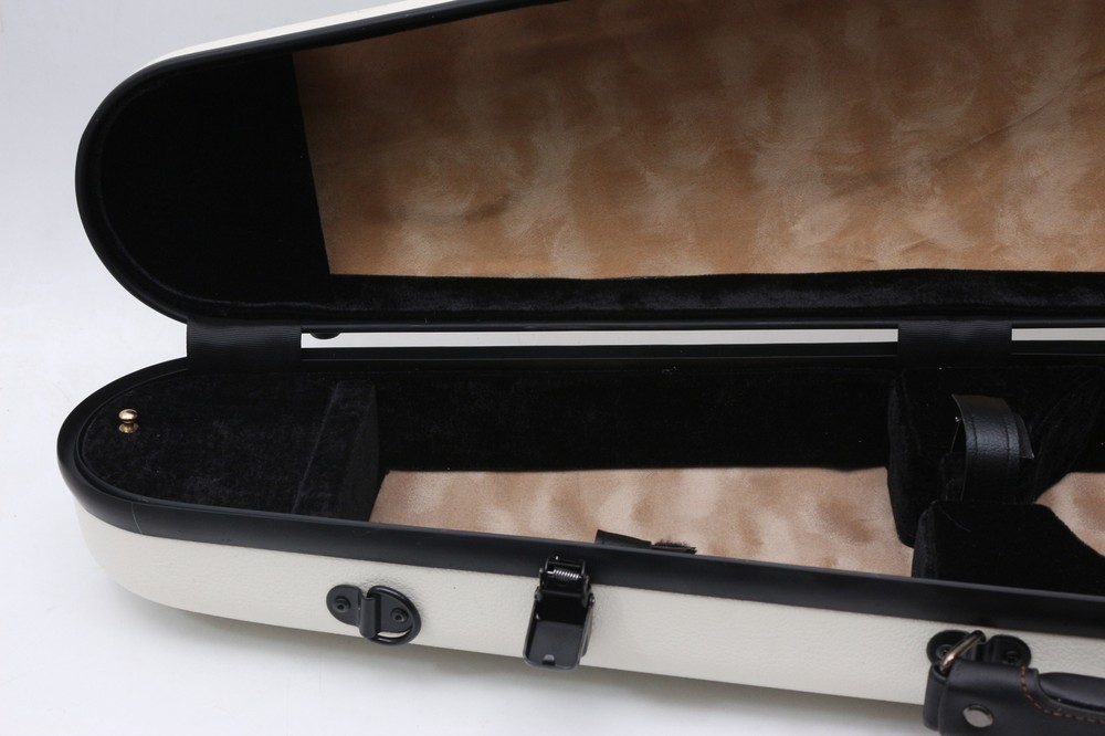 Advanced Violin Case 4/4 Full Size Violin Box white Violin Case with Strap