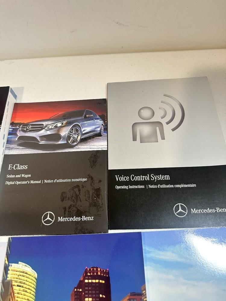 2015 Mercedes-Benz E-Class Owner's Manual Set