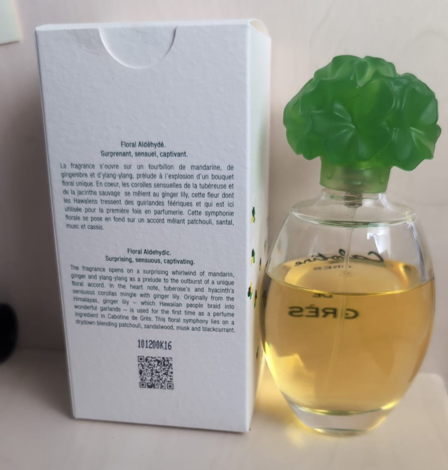 Cabotine de Gres Eau de Parfum Glass Bottle with Box