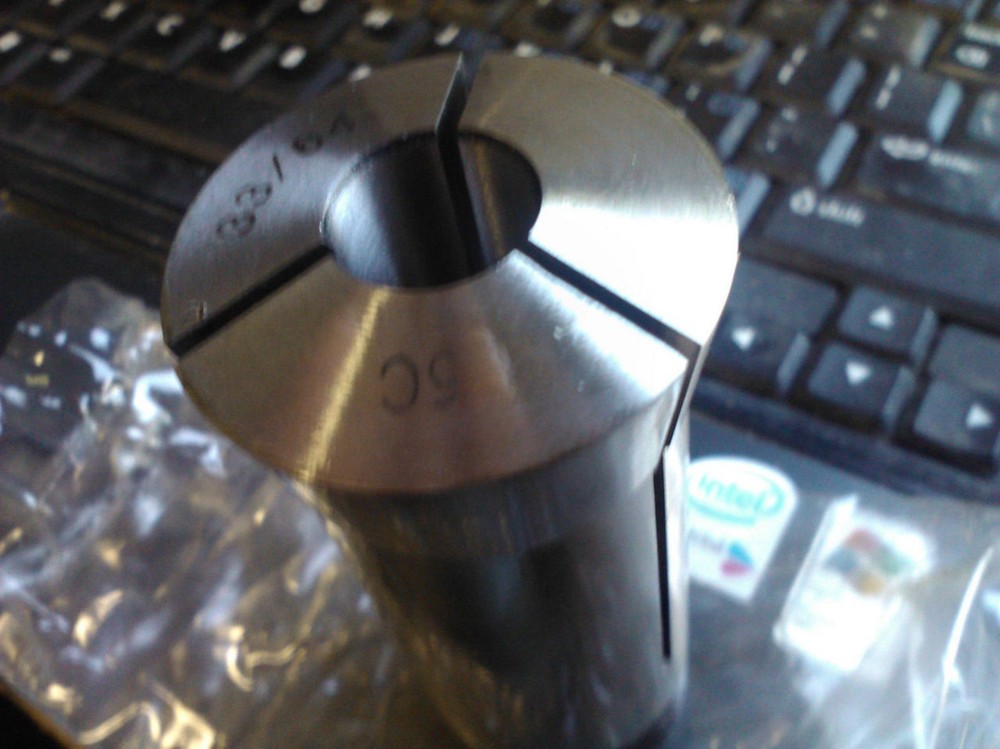 .5469" 35/64" 5C Round Collet