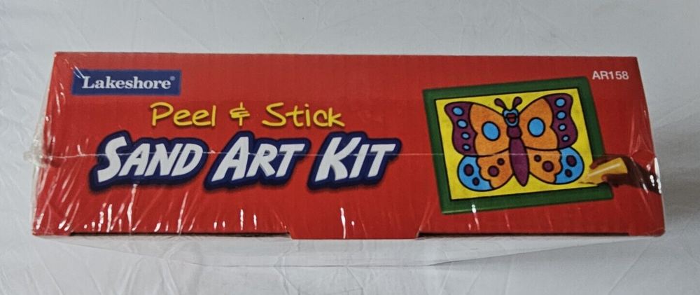 Lakeshore Peel & Stick Sand Art Kit SEALED