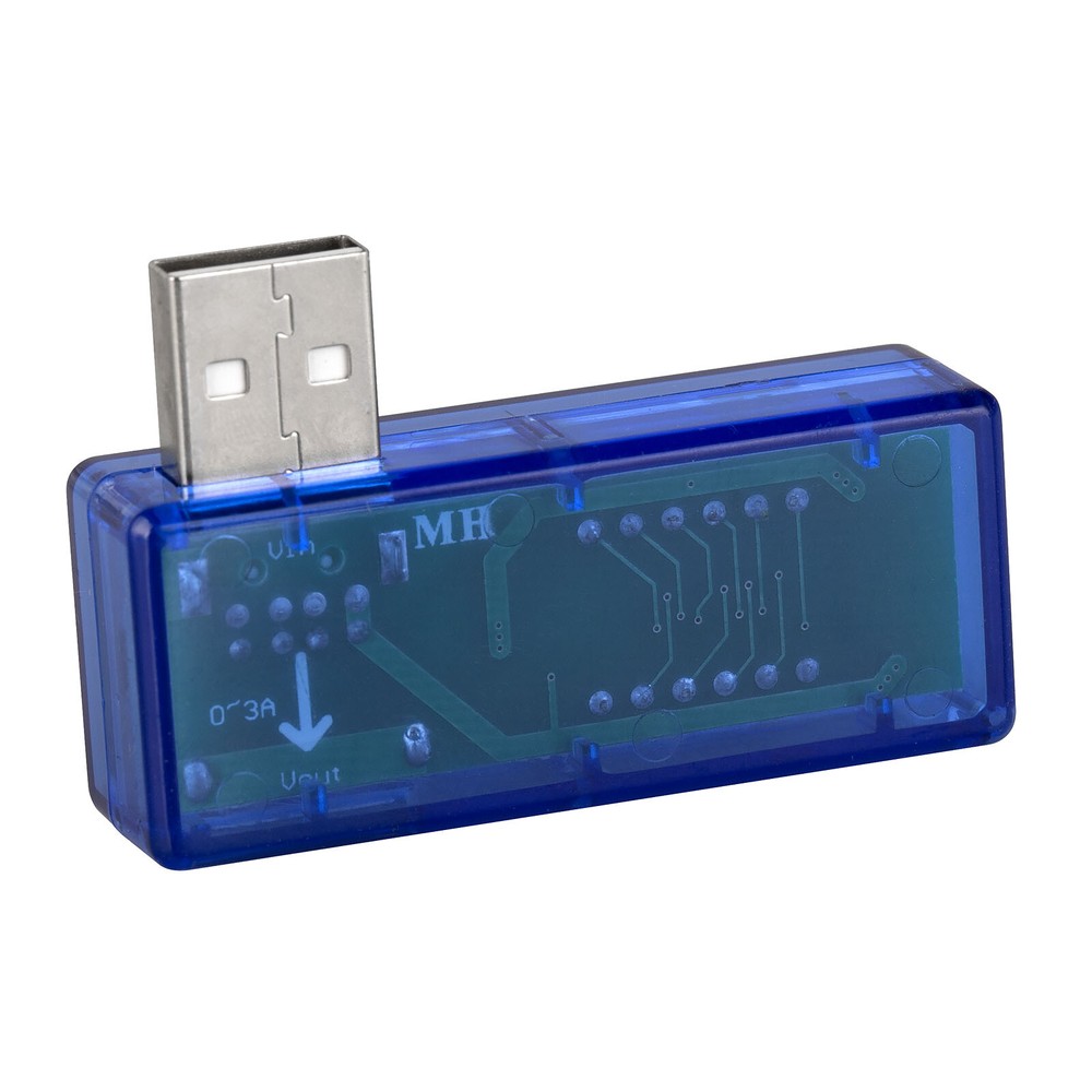 USB DC Tester 3V-7.5V Voltage Current Battery Charger Meter Right Angled Reader