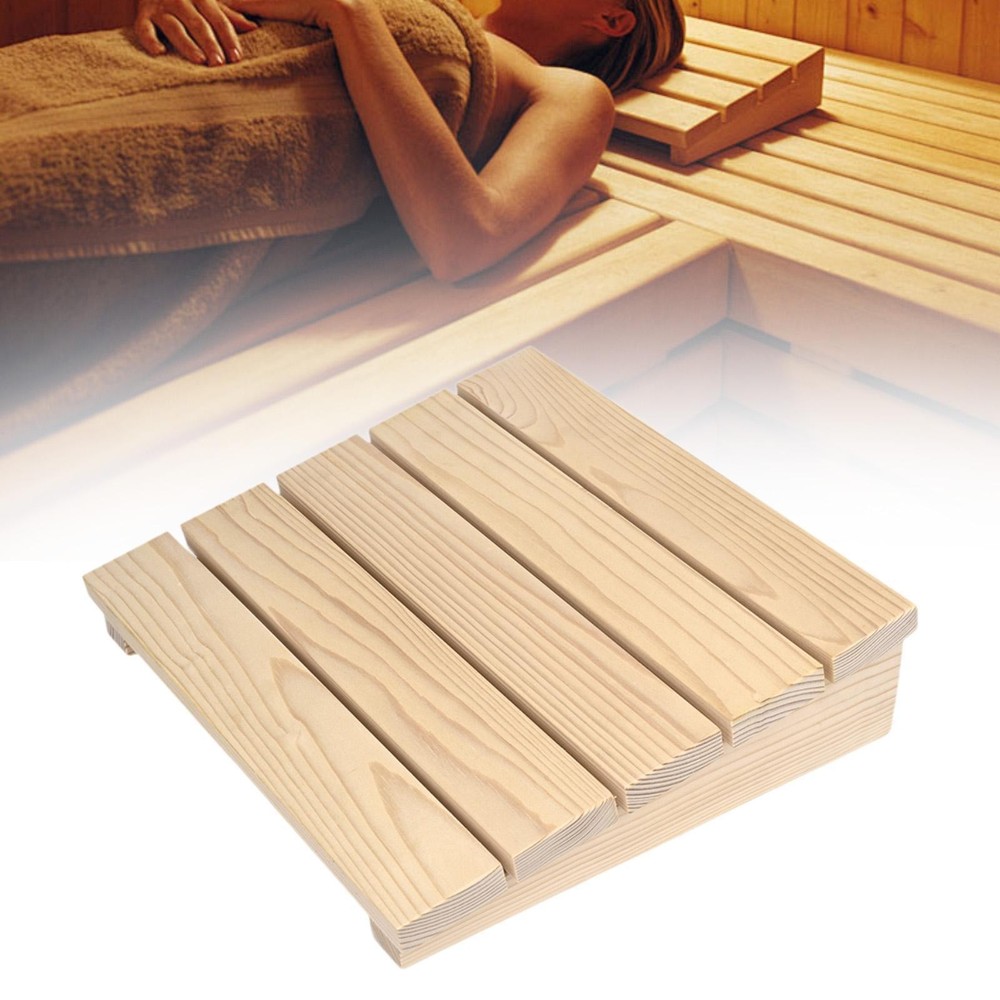 Wooden Sauna Headrest Sauna Backrest Sauna Accessory