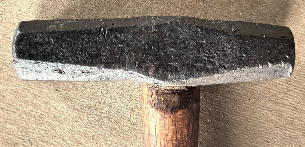 Vintage blacksmith's hammer, double faced