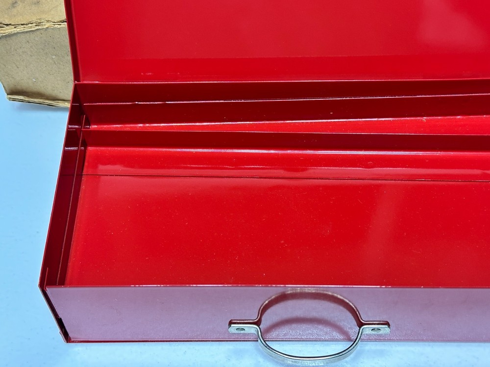 MAC Tools USA (RARE NOS) Mini Red Socket Tool Box Case w/ Single Sliding Drawer