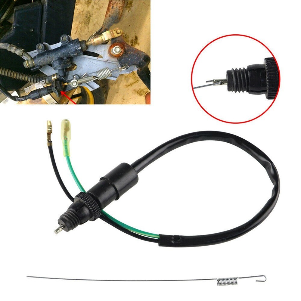 Rear Brake Light Switch Brake Spring Accessories Black Brake Switch Spring