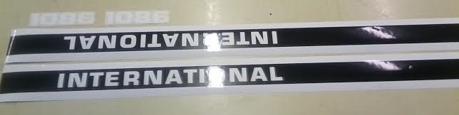 International 1086 decals