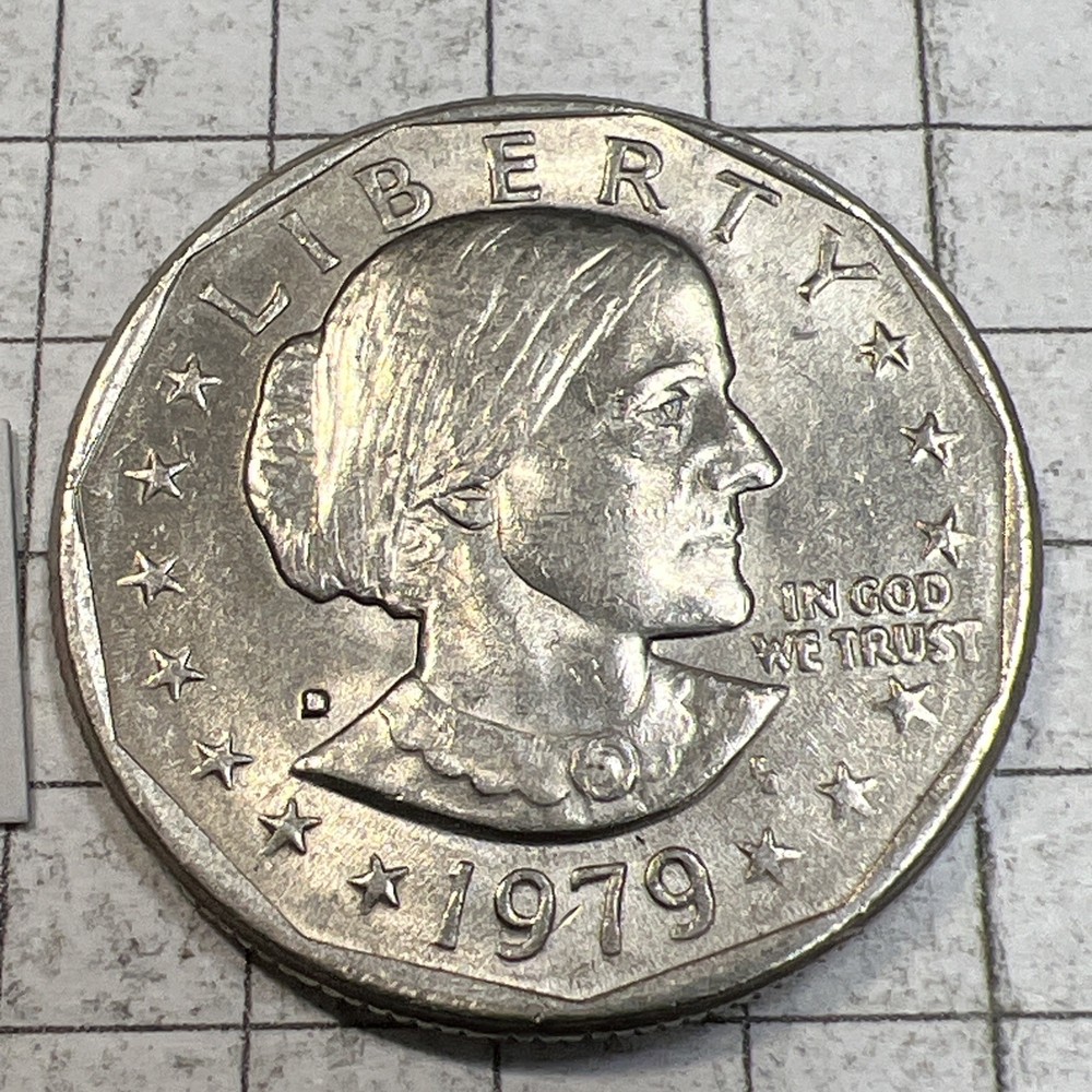 1979 - D Susan B. Anthony $1 Coin