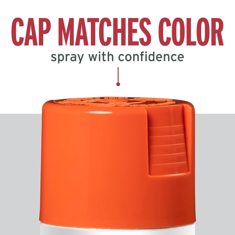 Rust Oleum Stops Rust 12 Ounce Gloss Orange Protective Enamel Paint