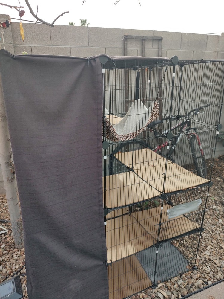 Catio Outdoor Cat Enclosure Window Accessory for Pets