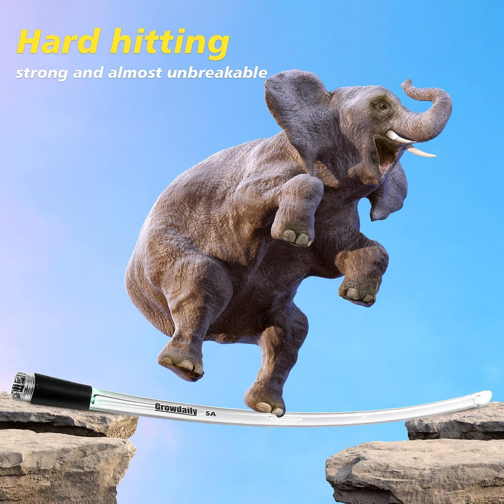 Color Changing Light-Up Drumsticks - Personalized 5A Electronic Pair