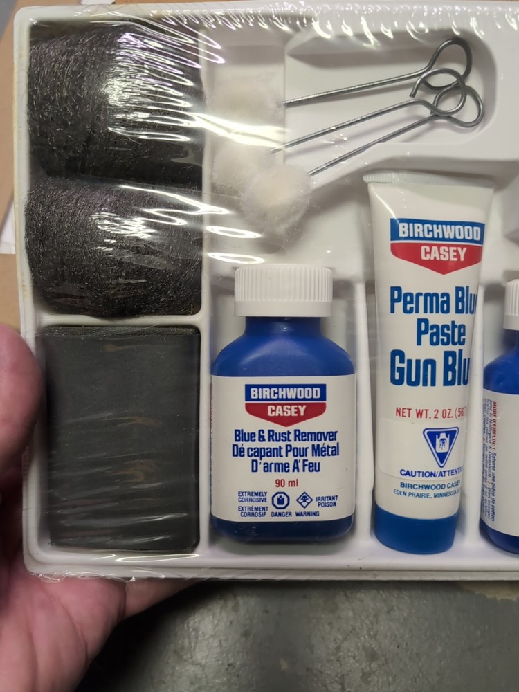 Birchwood Casey Complete Perma Blue Gun Blue Kit- New Open Box