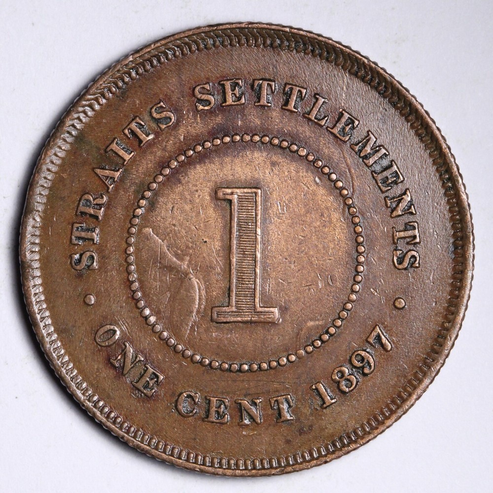 1897 Victoria Queen Large Cent CHOICE E242 T