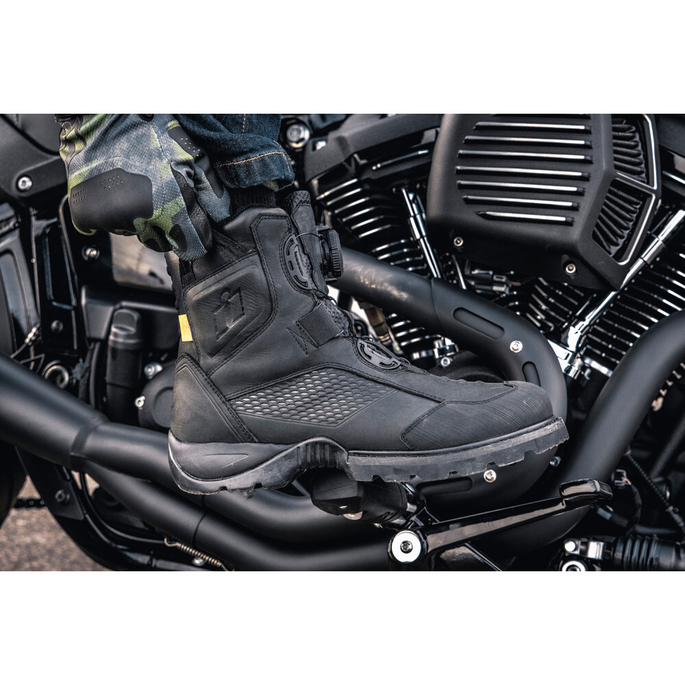 Icon Stormhawk Boots - Black | US 12