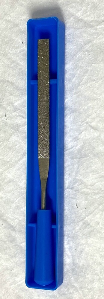 NEW Diamond Needle Files Super Grade Shape FLAT