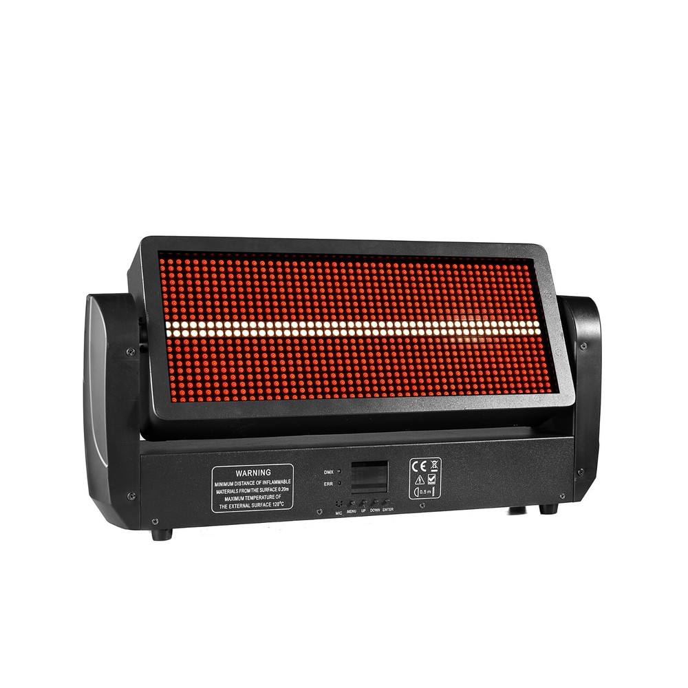 RGB LED strobe panel moving head DJ light white stroboflash effect light
