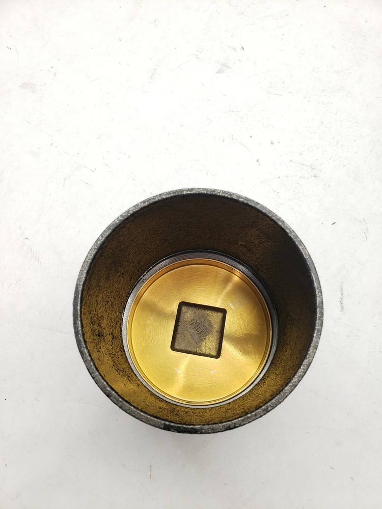 4 in. Plain End Cast Iron C38014 Cleanout Long Pattern with 3-1/2 in. Countersun