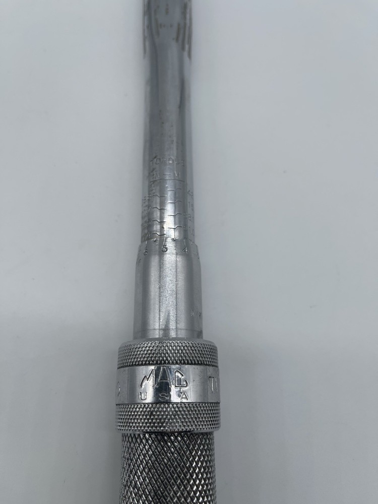 MAC TOOLS TWX100 20-100 FT/LB TORQUE WRENCH WITH CASE