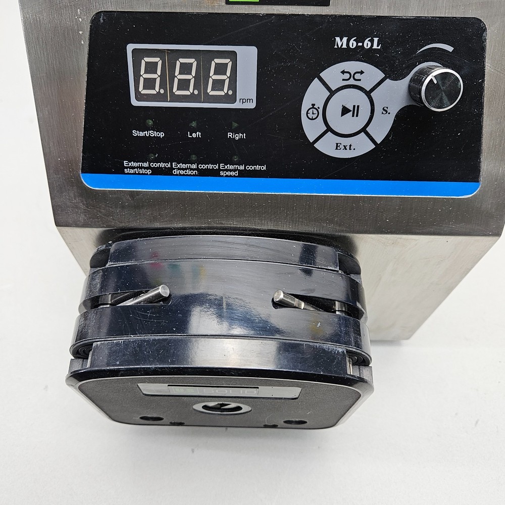 U.S. Solid M6-6L Variable-Speed, Compact Industrial Peristaltic Pump High-Flow
